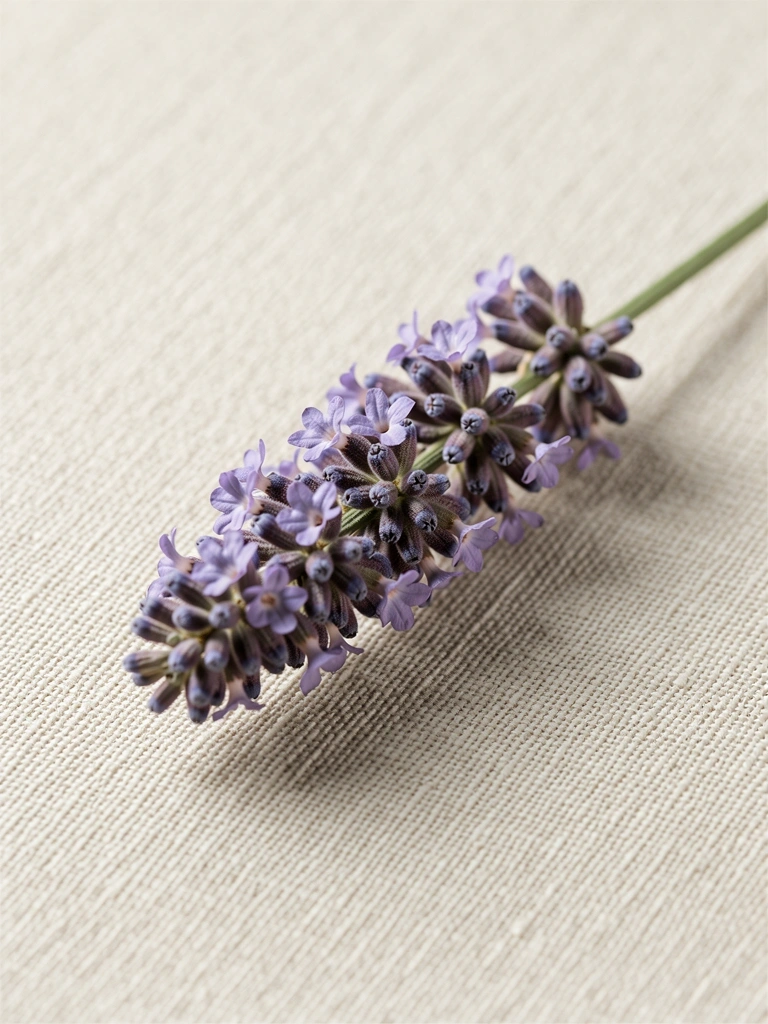 Botanische Skizze von Lavendel